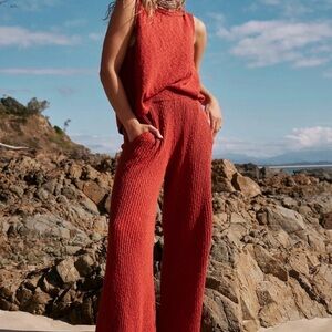 Free People Adelaide Sweater Set